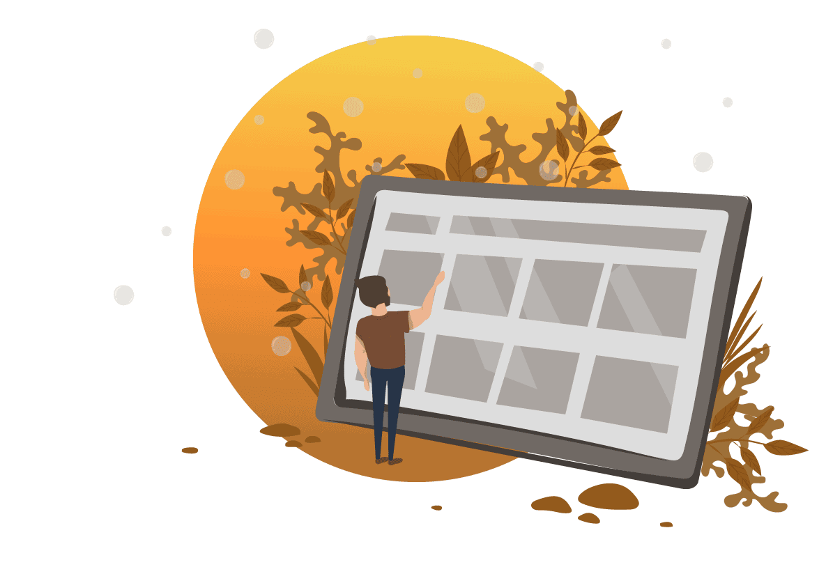 Morgan er ved at opsætte sit nye website