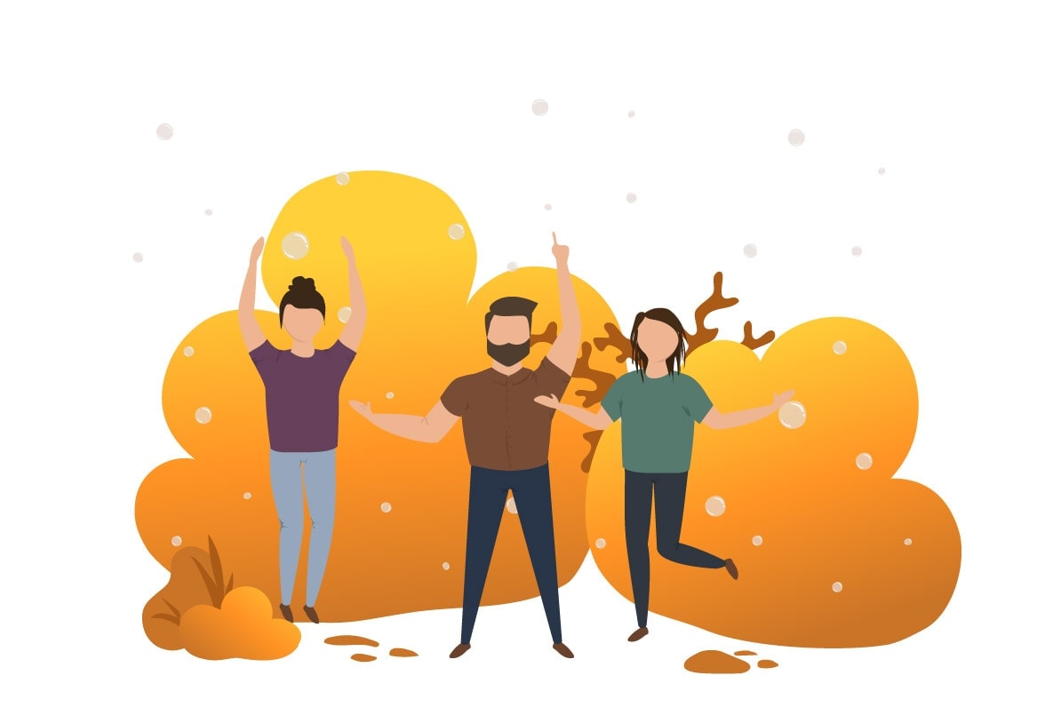 Morgan står med millenials