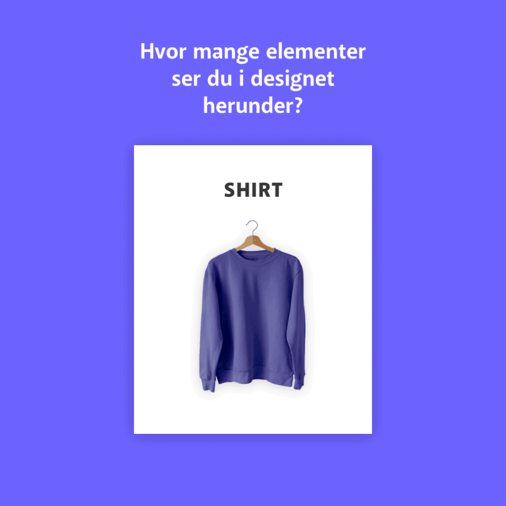 Illustration af antal elementer i et enkelt billede