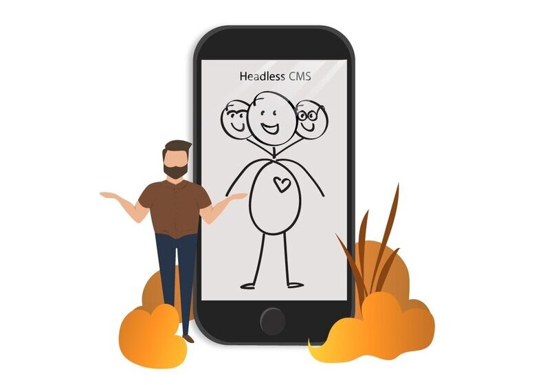 Morgan står o prøver at forstå hvordan headless CMS vil gavne ham